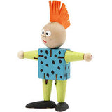 Elastiek figuur, H: 8 cm - 5 st