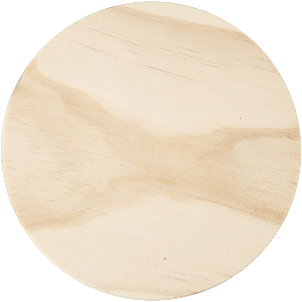 Kapstok, Rond, D: 4,5 cm, 15 cm, dennenhout - 1 st