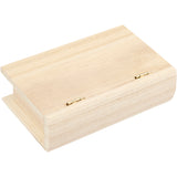 Boek doos, afm 14x9x4 cm - 1 st