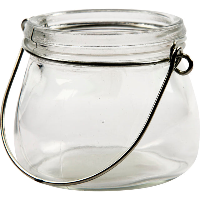 Lantern, H: 6,5 cm, D: 7,5 cm 