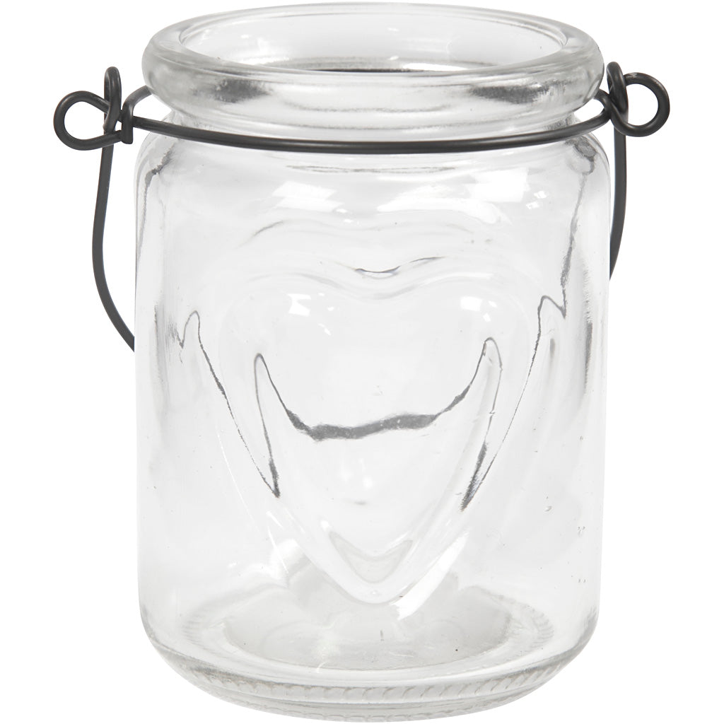 Lantaarn, H: 9,5 cm, d: 6,5 cm - 12 st