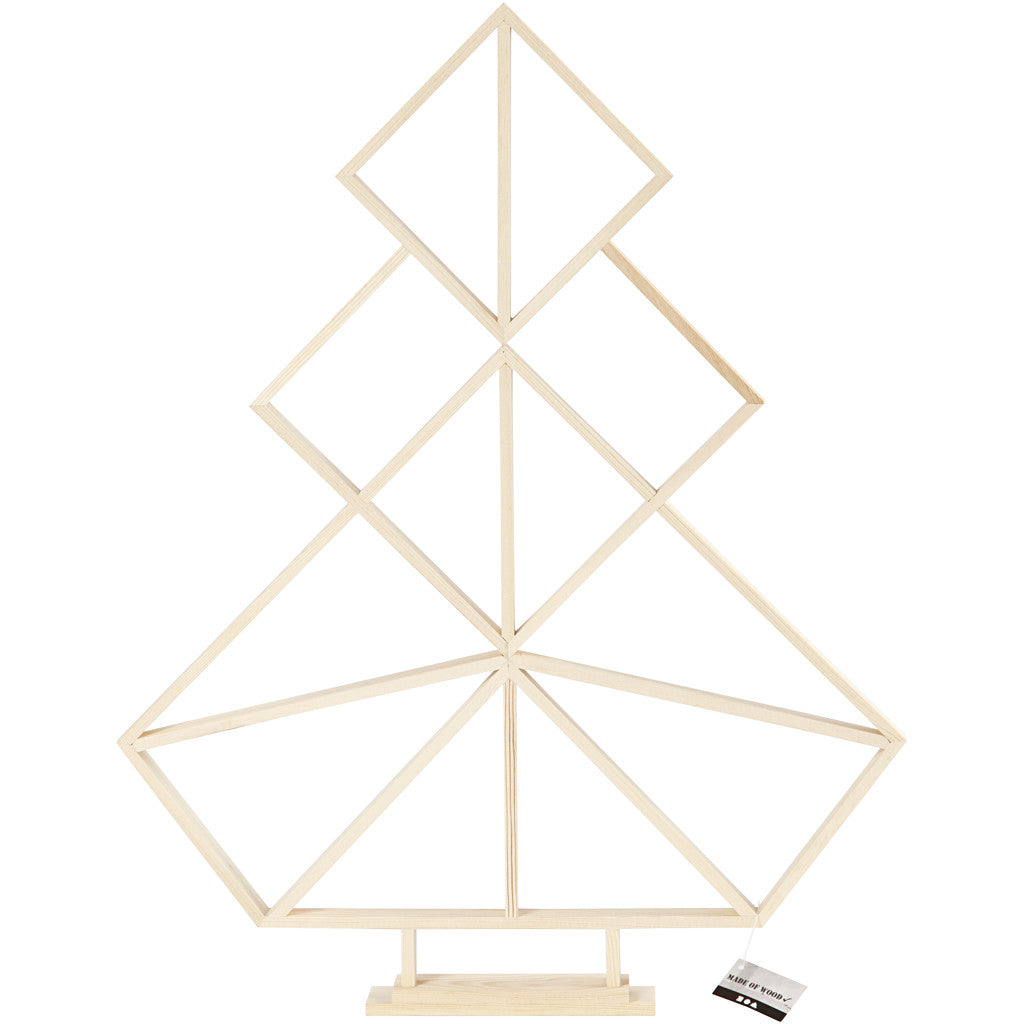 Kerstboom, H: 60 cm, B: 47 cm - 1 st