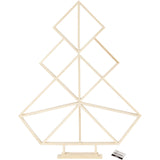 Kerstboom, H: 60 cm, B: 47 cm - 1 st