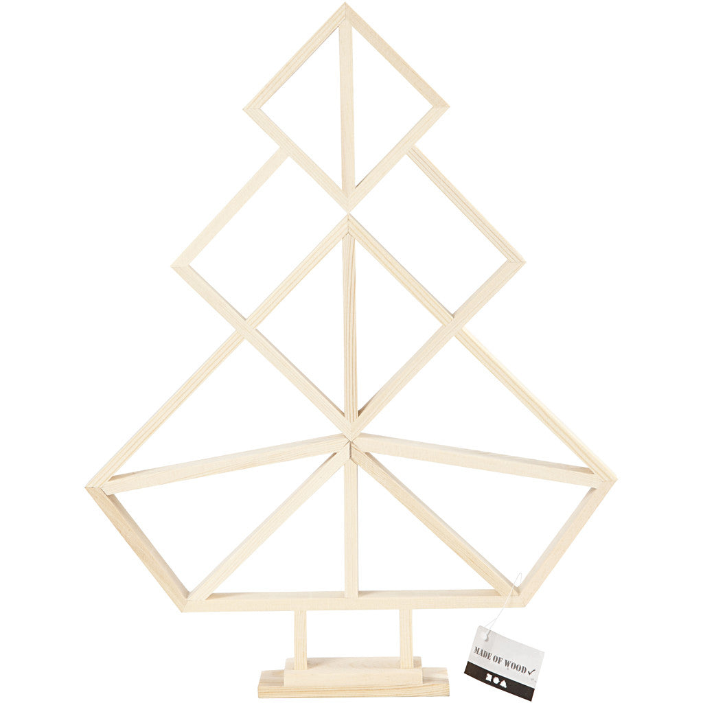 Kerstboom, H: 40 cm, B: 31 cm - 1 st