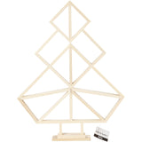 Kerstboom, H: 40 cm, B: 31 cm - 1 st