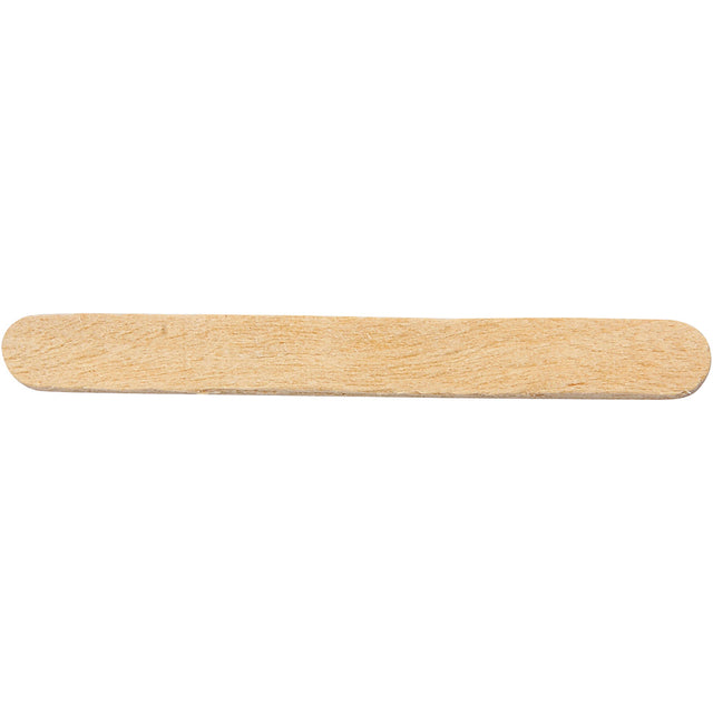 Ice Lolly Sticks, mini, L: 5.5 cm, W: 6 mm, birch 