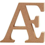 Letter, AE, H: 13 cm, 2 cm, mdf - 1 st