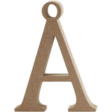 Letter, Ã H: 15,5 cm, 2 cm, mdf - 1 st