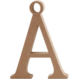 Letter, Ã H: 15,5 cm, 2 cm, mdf - 1 st