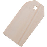Manila Labels Wood 30x60mm 