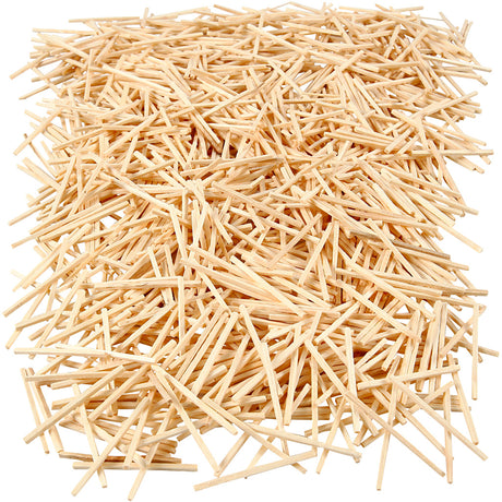 Matchsticks, L: 48 mm, D: 2 mm, 100g 