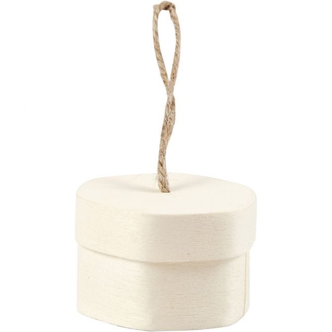 Zeskantig doosje D:45mm H:30 mm - 3 st