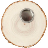 Waxinelicht, d 14-16 cm, dikte 19 mm - 1 st