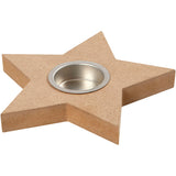 Theelichthouder 150x18 mm MDF - 1 st