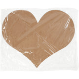 Hart, 50x40 cm, dikte 5 mm - 1 st