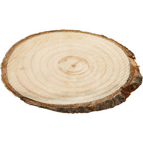 Houten Discs, 6 mm - 12 st