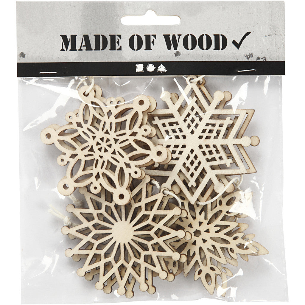 Ornamenten, 7 cm, 0,3 mm, 8 pc, 1 pak