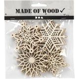 Ornamenten, 7 cm, 0,3 mm, 8 pc, 1 pak
