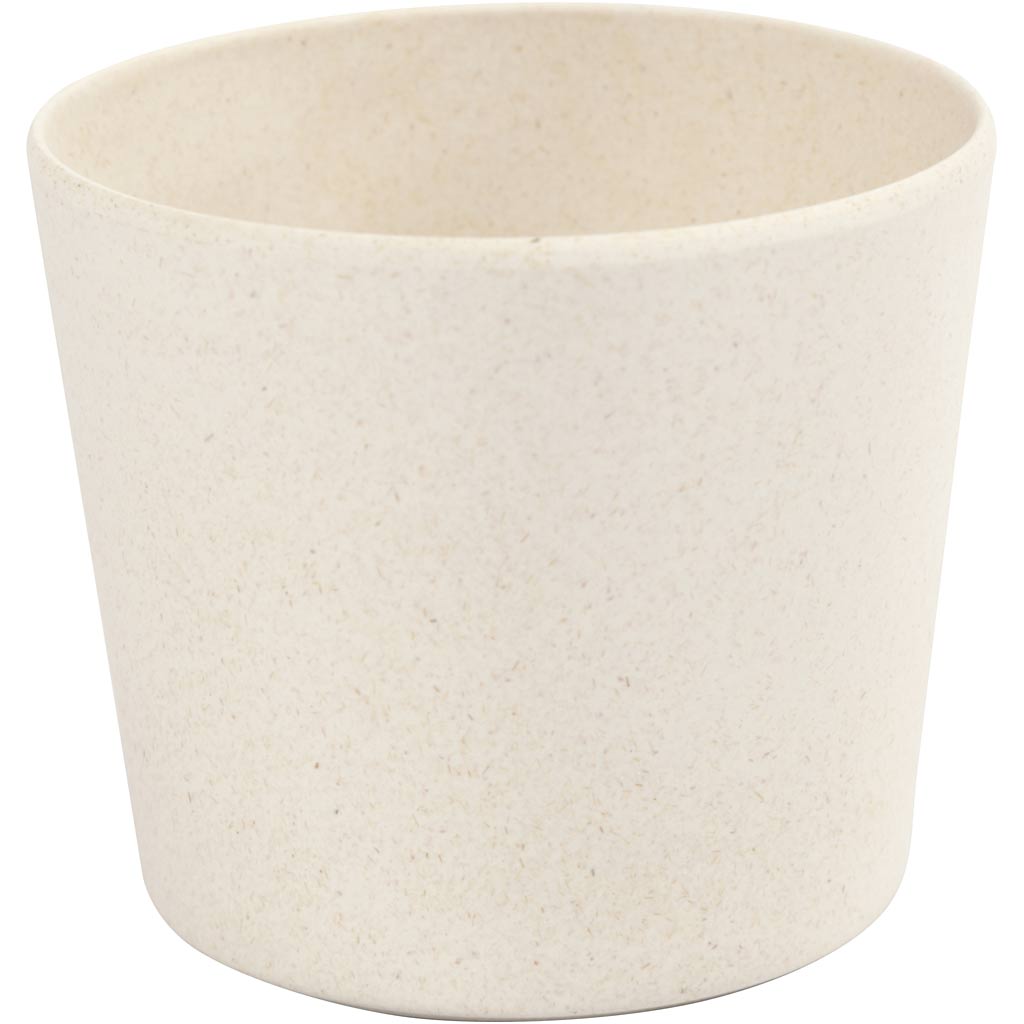 Bloempot, H: 6,5 cm, d 7 cm - 1 st
