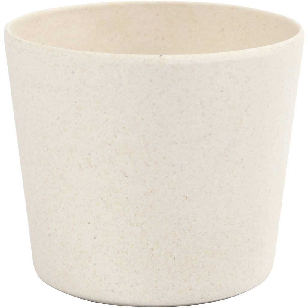 Bloempot, H: 6,5 cm, d 7 cm - 1 st