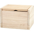 Box, size 10x8.2x6.7 cm, inner size 8.5x6.5x6.5 cm, paulownia 