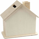 Spaarpot van triplex, 101x100x54mm - 1 st