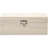 Schatkist, 215x158x106mm, binnenmaat 200x140x90mm, Keizerin boom - 1 st