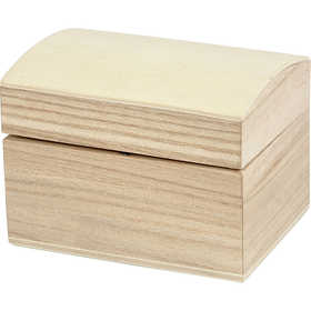 Schatkist, 80x60x45mm, Keizerin boom - 1 st