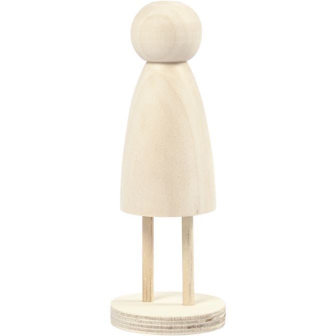 Figuur, H: 13,8 cm, d: 5 cm - 1 st