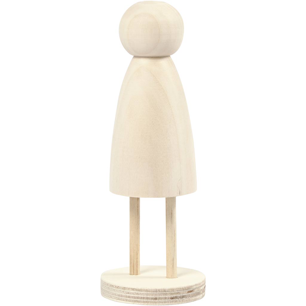 Figure, H: 13,8 cm, D: 5 cm 