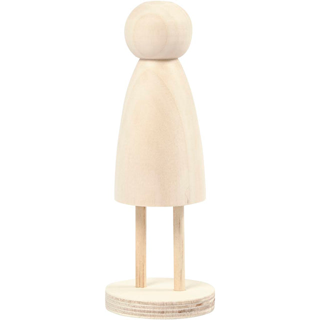 Figure, H: 13,8 cm, D: 5 cm 