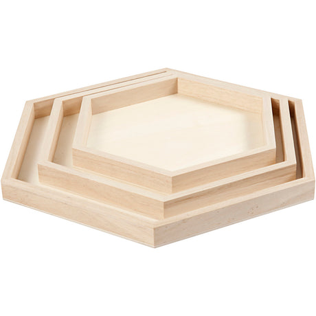 Trays, D: 21+26+31 cm 