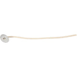 Gewaxt lont, L: 110 mm, dikte 2 mm - 10 st