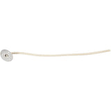 Gewaxt lont, L: 110 mm, dikte 2 mm - 10 st