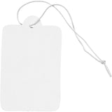 Manilla Labels met elastiek Wit 25x40mm - 100 st