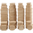 Boxes set 4 shapes D: 100