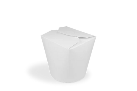 Wok to Go cup Carton 94x97 mm 26oz 750ml White 