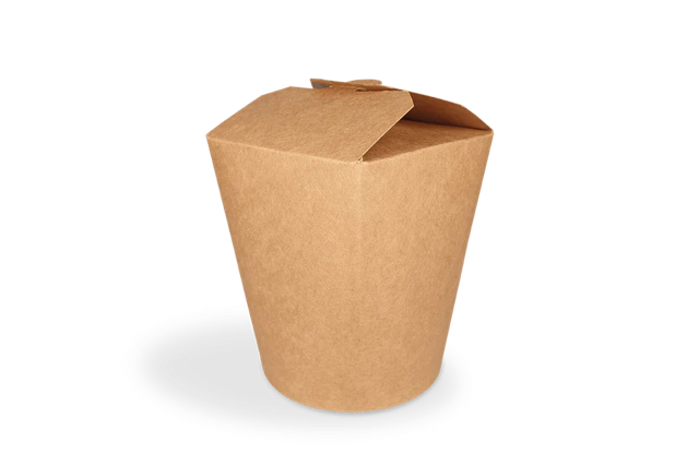 Wok to Go cup 100x115 mm 32oz 1000ml kraft 