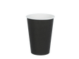 Coffee Cup Carton 180cc 7.5oz Ø70 mm Black FSC® certified 