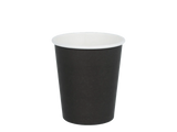 Coffee Cup 230cc 8oz Ø80 mm Carton Black FSC®Mix 