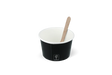 ice cream cup Carton 120ml Ø78 mm 4oz FSC®Mix Black 