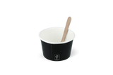ice cream cup Carton 120ml Ø78 mm 4oz FSC®Mix Black 