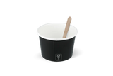 Ijsbeker karton 240ml Ø90 mm 8oz FSC®Mix zwart - 1.000 stuks