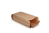 Snackzakken papier - 1.5 ons 95x65x240 mm kraft 50gr - 2.100 stuks