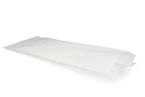 Snackzakken geperforeerd papier - 3 pond 160x100x360 mm wit 45gr - 1.000 stuks