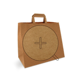 Draagtassen Papier 320x170x270 mm Bruin - 250 stuks