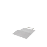Draagtassen Papier 220x100x280 mm Wit - 250 stuks