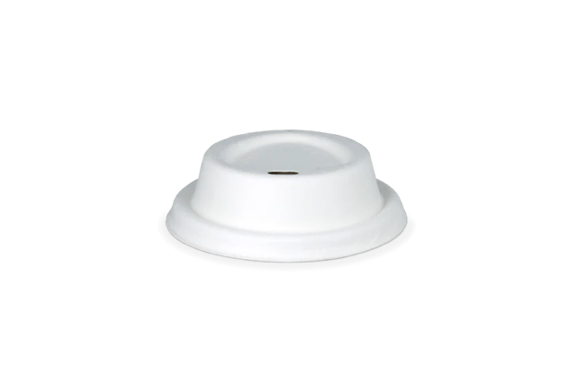 Coffee Cup Lids Sugarcane Ø80 mm 