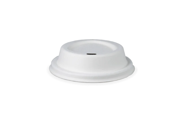 Coffee Cup Lids Sugarcane Ø90 mm 