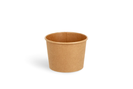 Soup cup Carton 240ml Ø90 mm 8oz kraft 